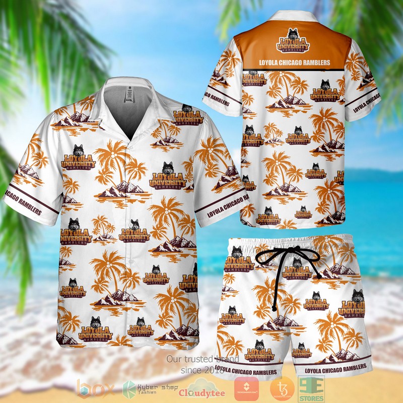 Loyola Maryland Hawaiian Shirt, Short