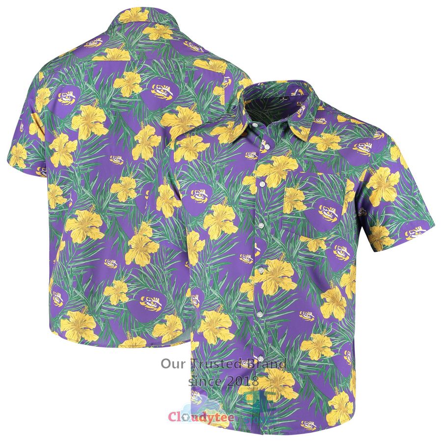 LSU Tigers Snoopy NCAA Hawaiian Shirt, Short