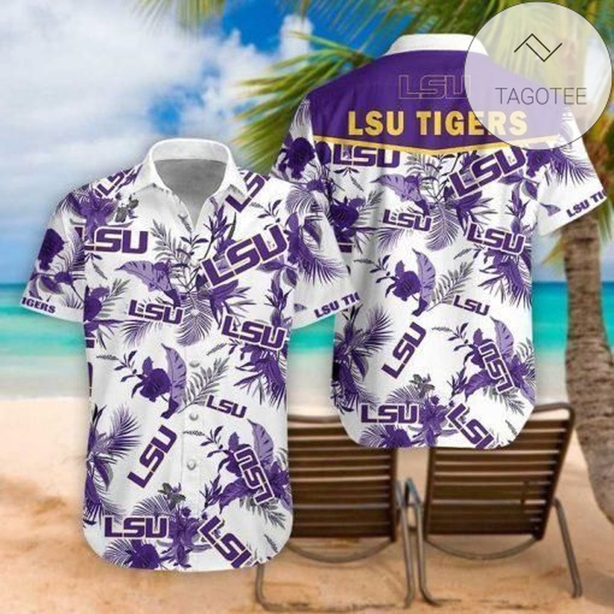 Lsu Tigers Logo Authentic Hawaiian Shirt 2022