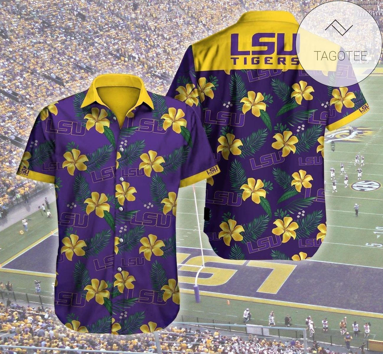 Lsu Tigers Football Authentic Hawaiian Shirt 2022