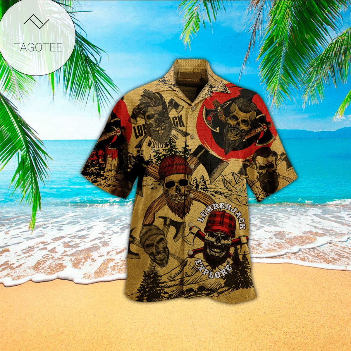 Ludwig Drums Hawaiian Shirt