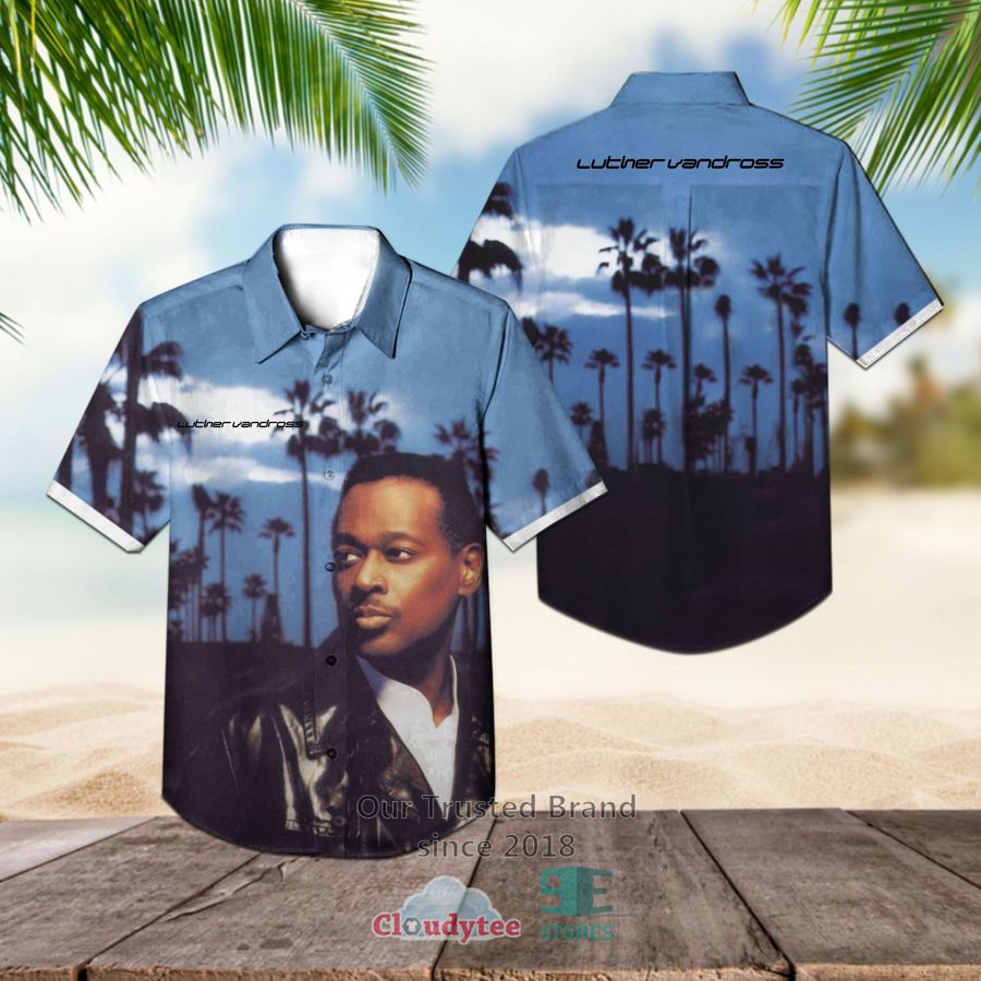 Luther Vandross Love Songs Always & Forever The Classics Album Hawaiian Shirt