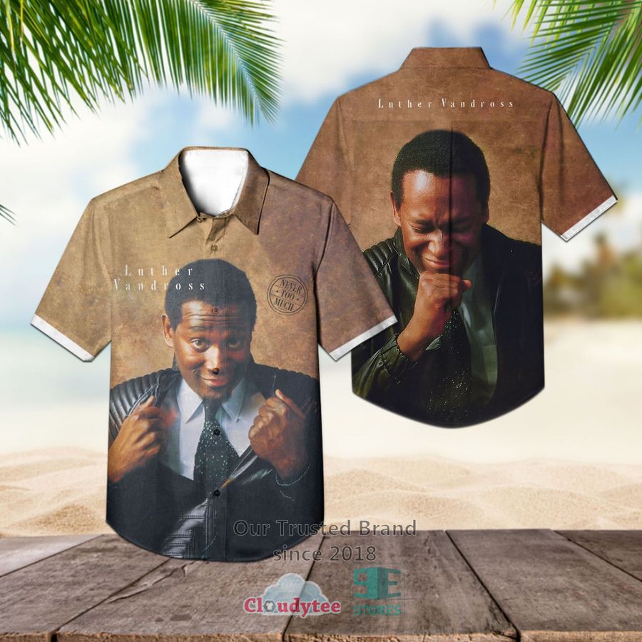 Luther Vandross Power of Love Album Hawaiian Shirt