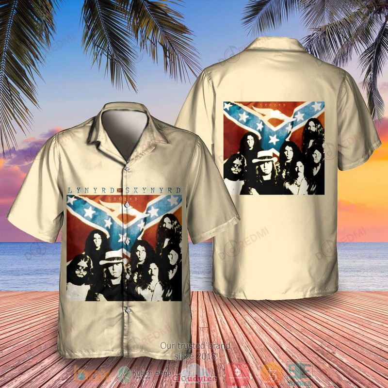 Lynyrd Skynyrd Band Last Of The Street Survivors Farewell Tour Lyve Hawaiian Shirt