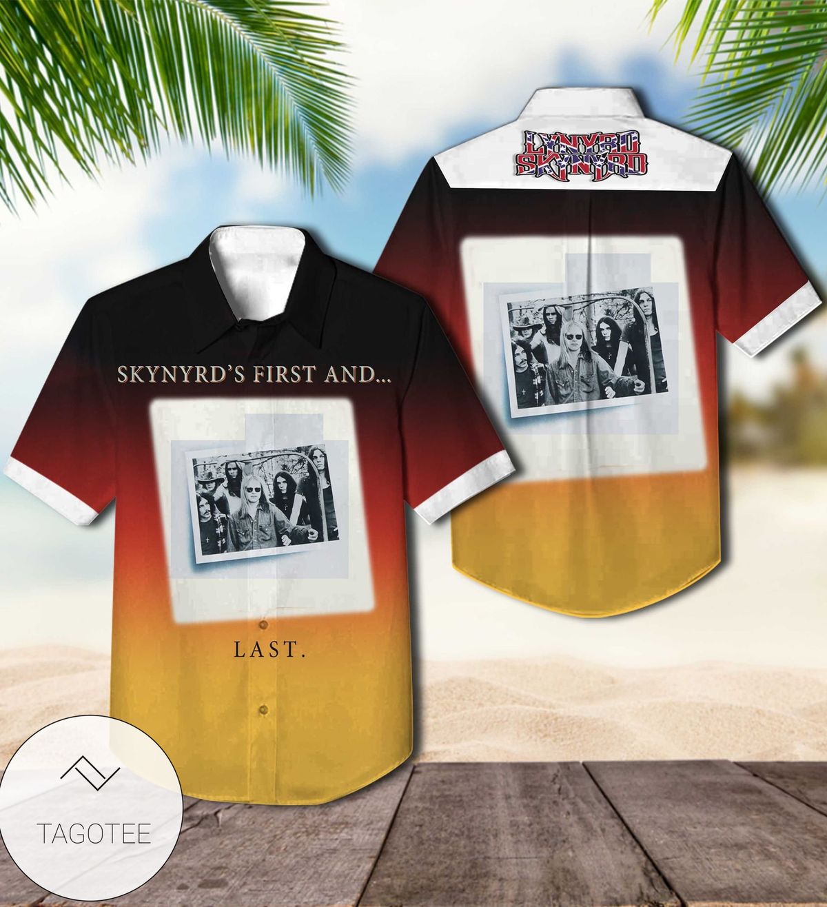 Lynyrd Skynyrd Street Survivors Album Cover Hawaiian Shirt