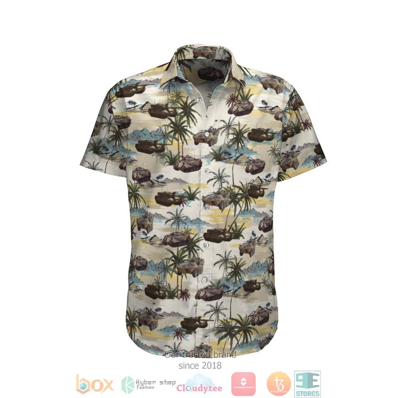 M88A2 Hercules Australian Army Hawaiian Shirt, Short