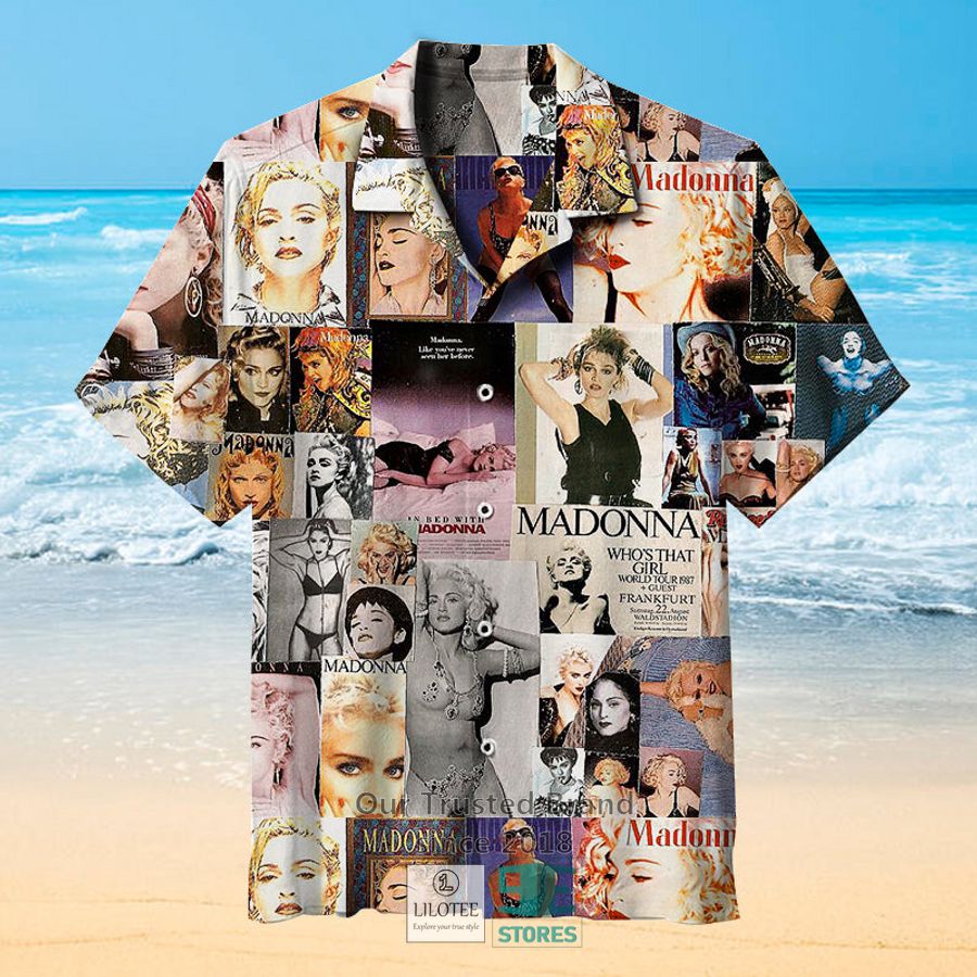 Madonna Celebration Casual Hawaiian Shirt