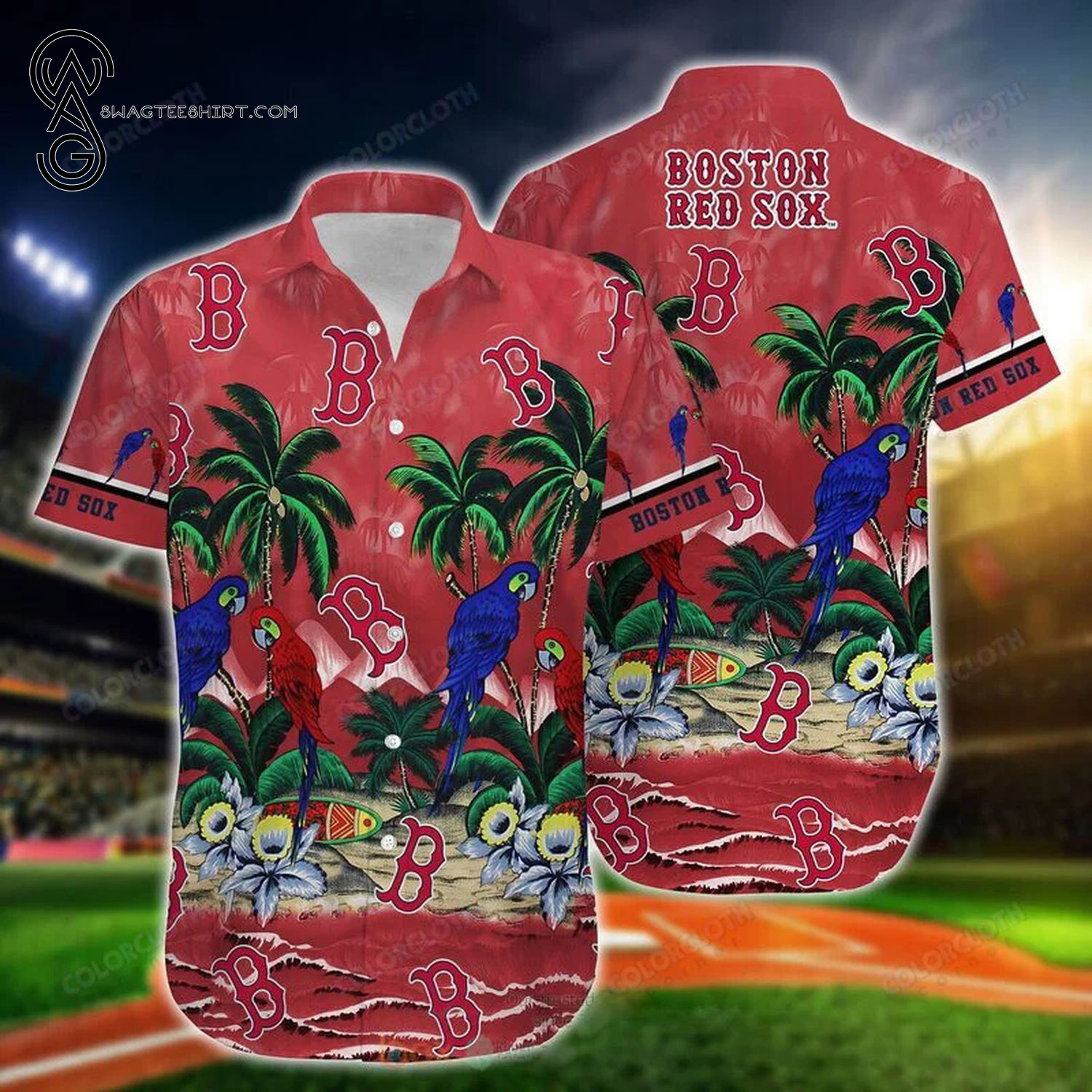 Major League Baseball Houston Astros Summer Hawaiian Shirt