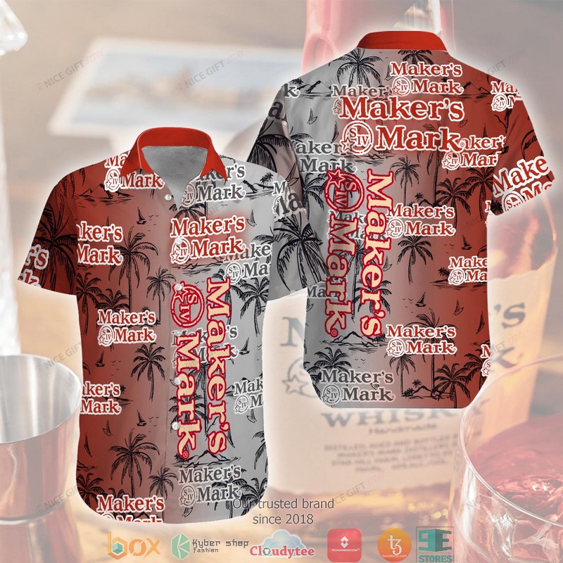 Maker’s Mark Coconut 3D Hawaii Shirt