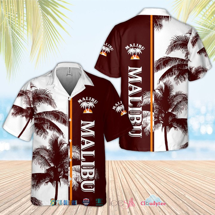 Maker’s Mark Whiskey Palm Tree Hawaiian Shirt