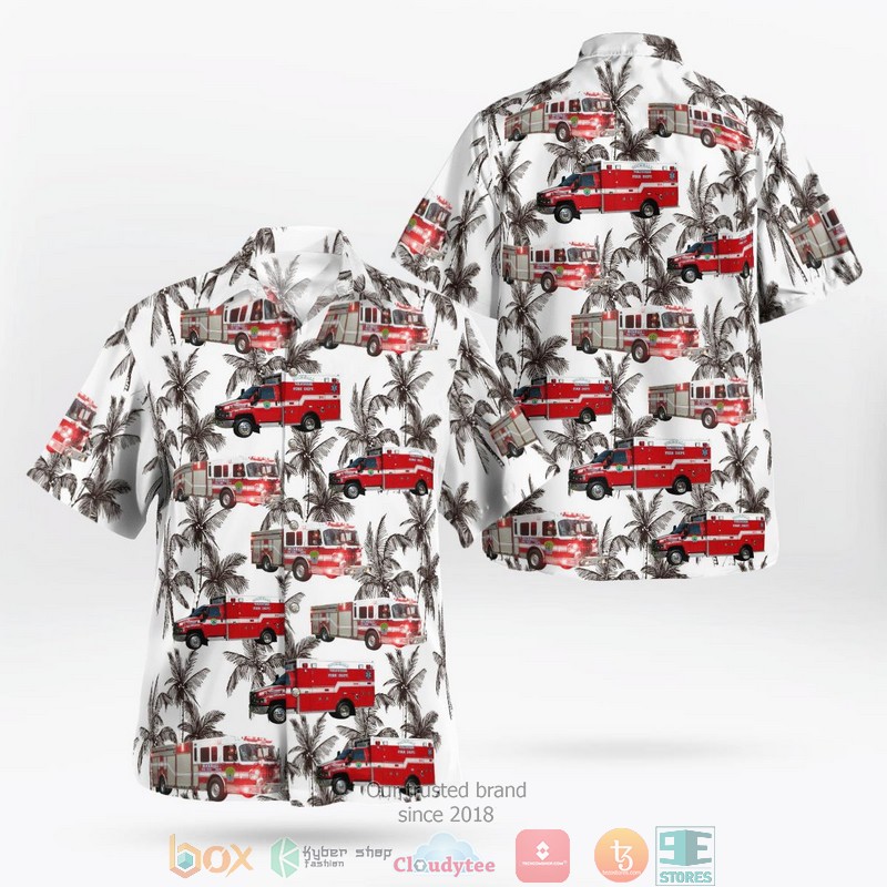 Manatee County EMS – Emergency Medical Services Bradenton Florida Hawaiian Shirt