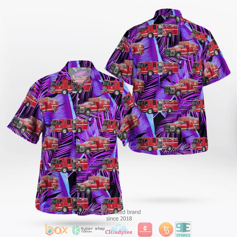 Manhattan Hawaiian Shirt, Short