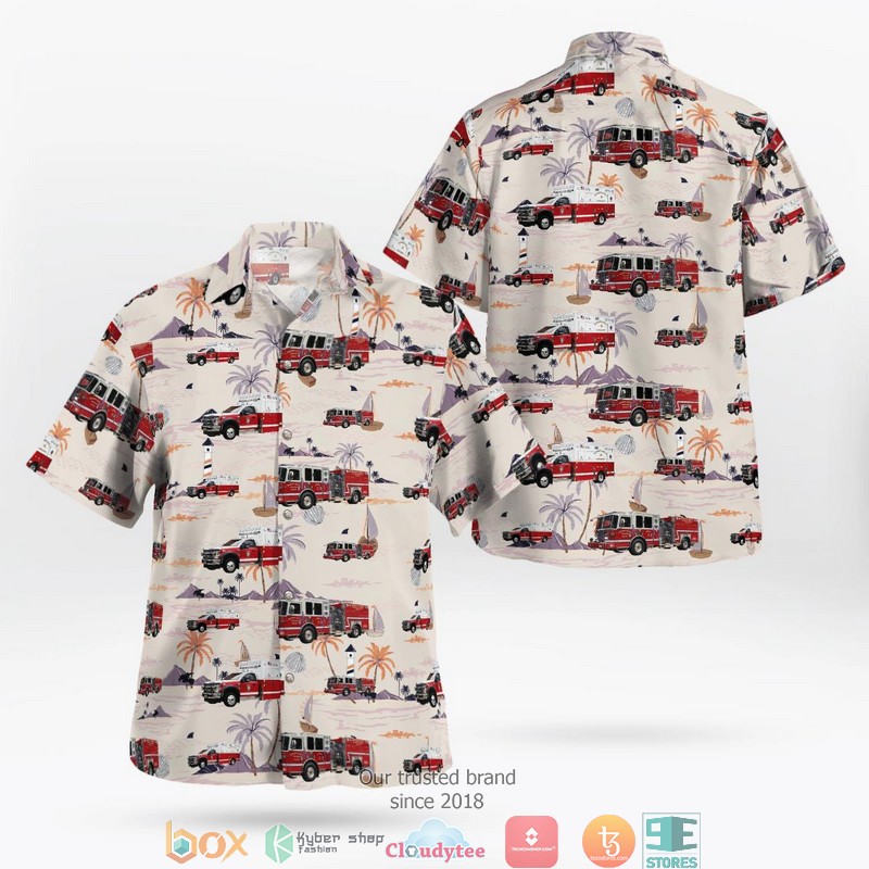 Manhattan Beach Manhattan Beach California Manhattan Beach Fire Department Hawaiian shirt