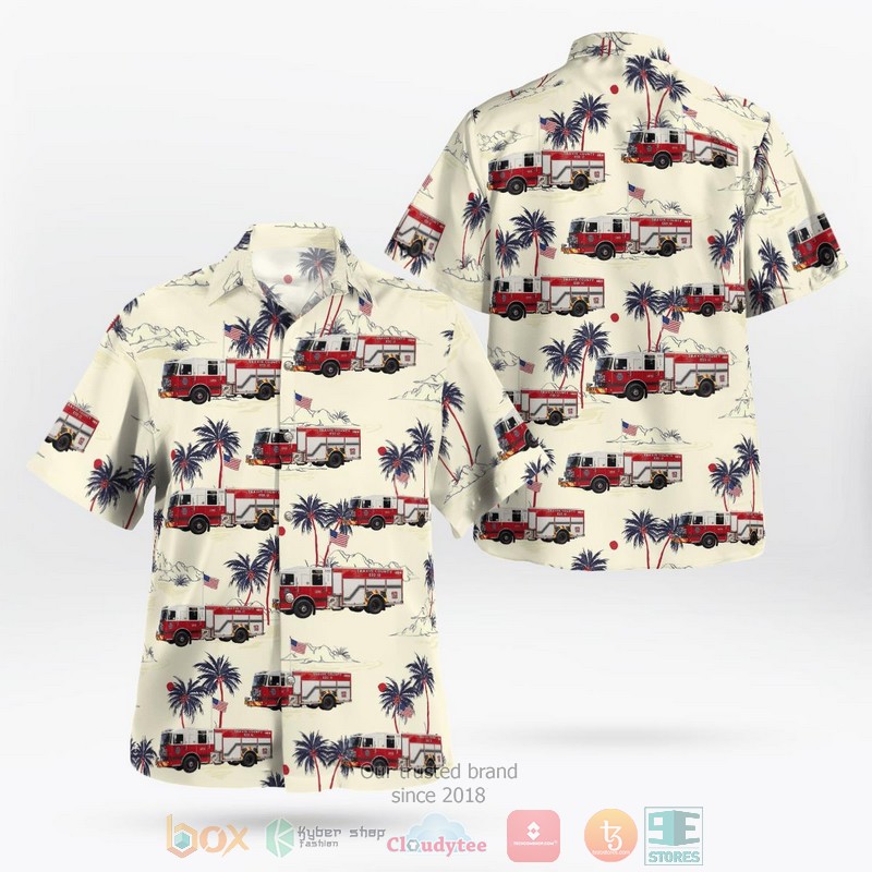 Marathon Florida Monroe County Fire Rescue – Florida Keys 3D Hawaii Shirt