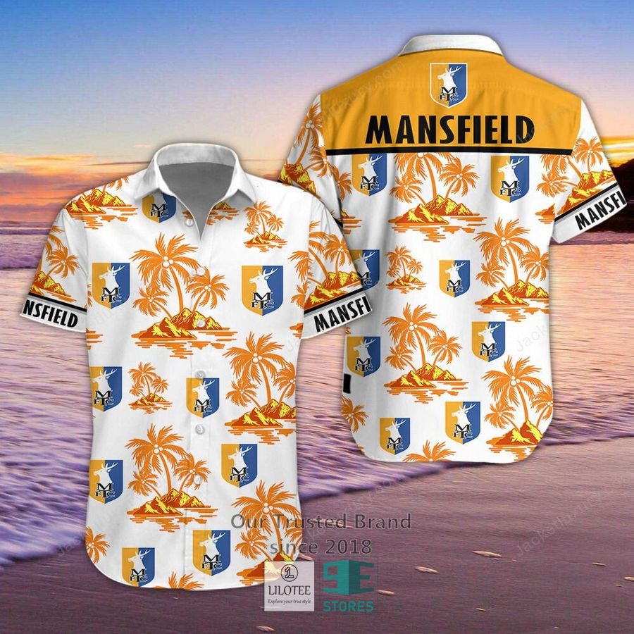 Mansfield Town Hawaiian Shirt