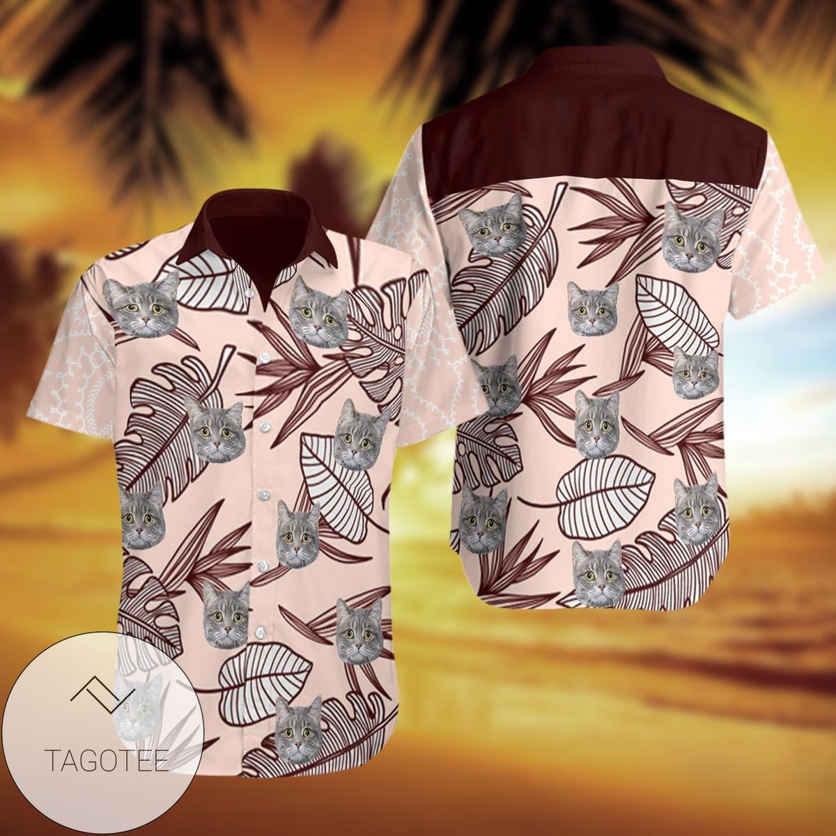 Manly Warringah Sea Eagles All Over Print Summer Short Sleeve Hawaiian Beach Shirt