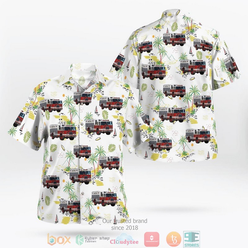 Mantorville Fire Department Hawaiian Shirt