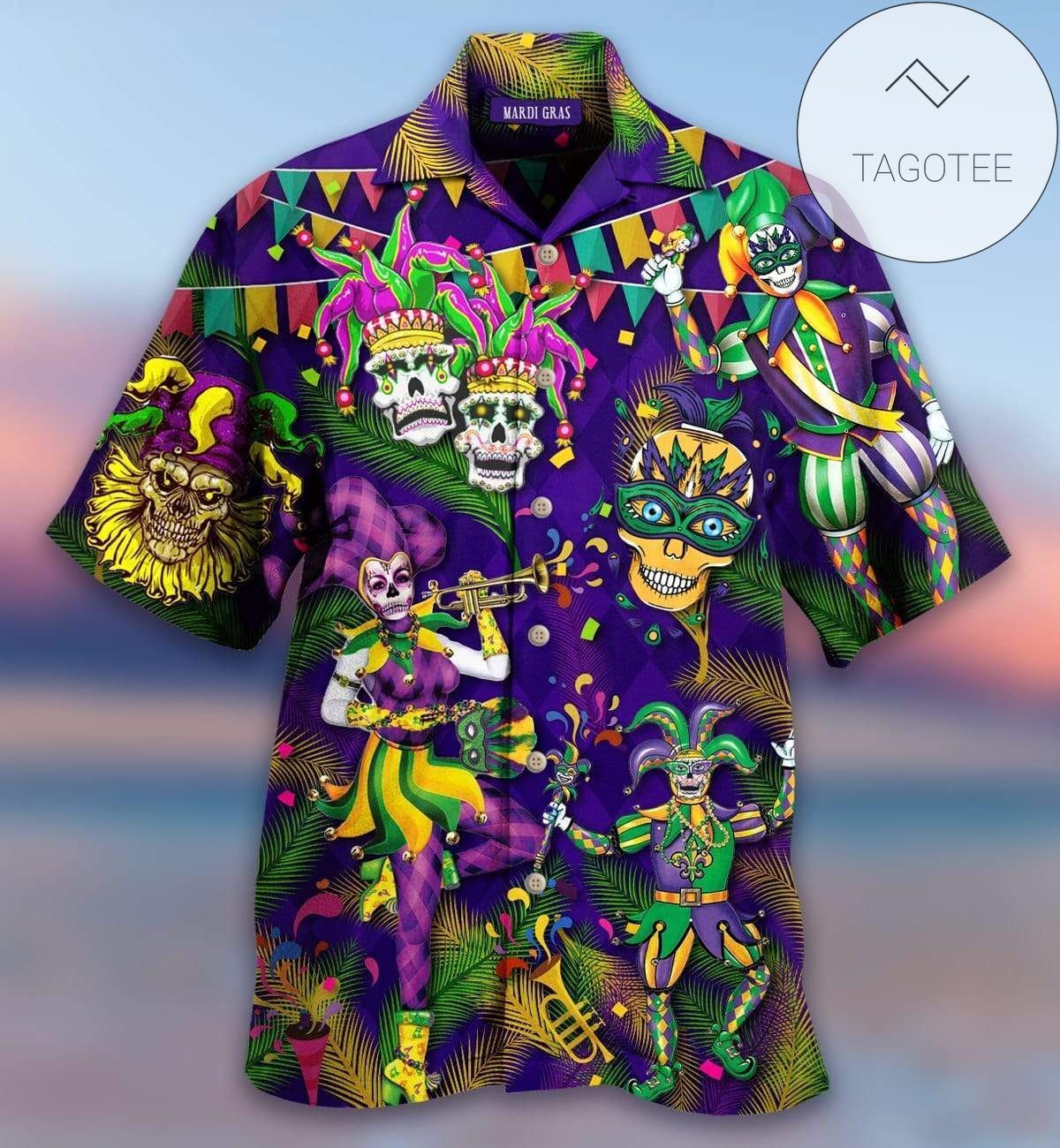 Mardi Gras Parrot Authentic Hawaiian Shirt 2022