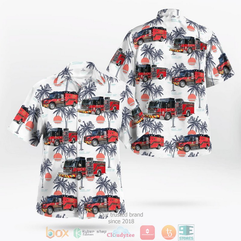 Maricopa Ambulance Arizona Fleet Aloha Shirt