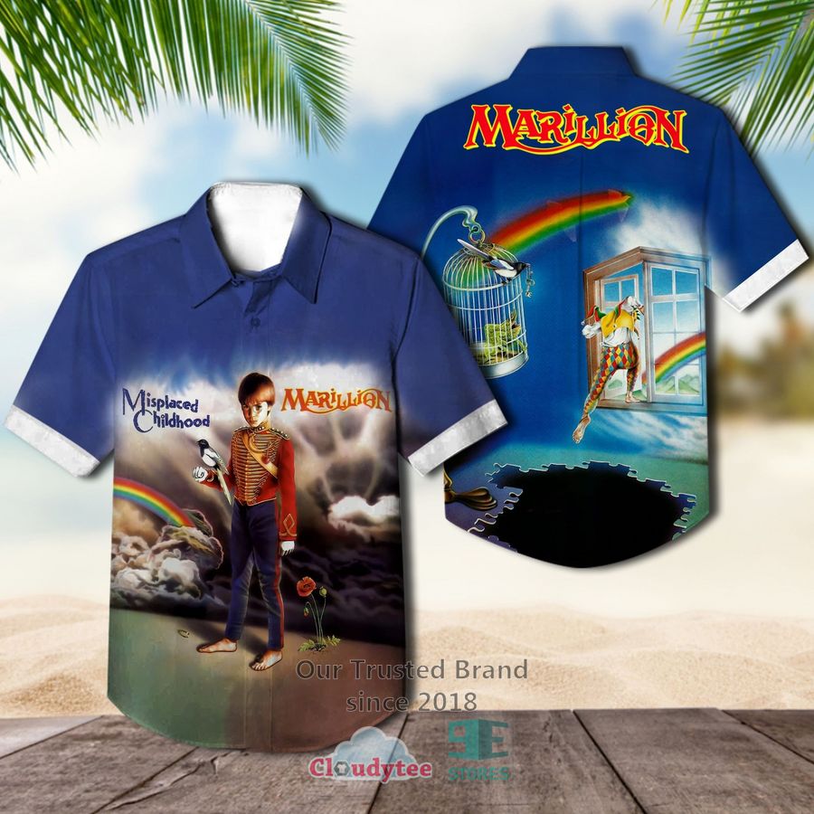 Marillion Band Brave Album Hawaiian Shirt