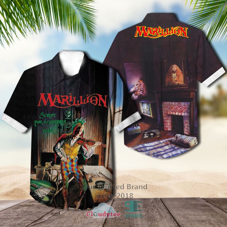 Marillion Band Clutching at Straws Album Hawaiian Shirt