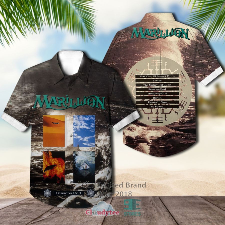 Marillion Band Script for a Jester’s Tear Album Hawaiian Shirt