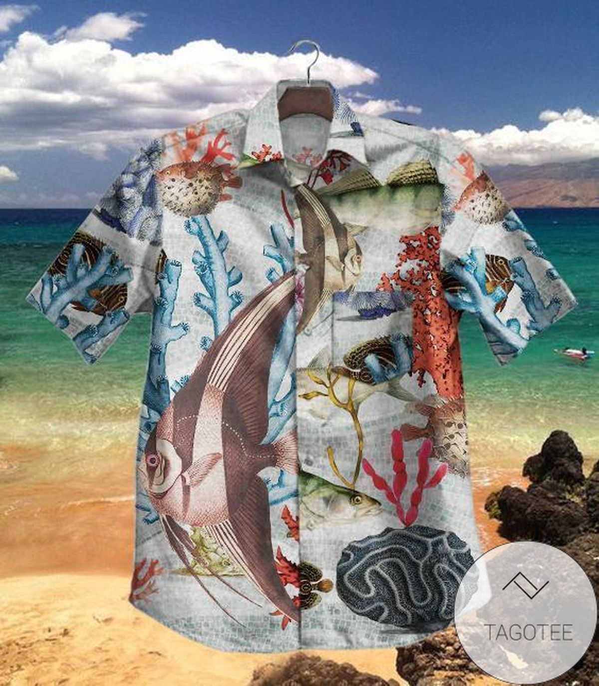 Marine Biologist Apparel Marine Biologist Hawaiian Button Up Shirt