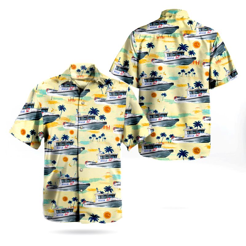 Marine Rescue NSW Vessel Hawaiian Shirt