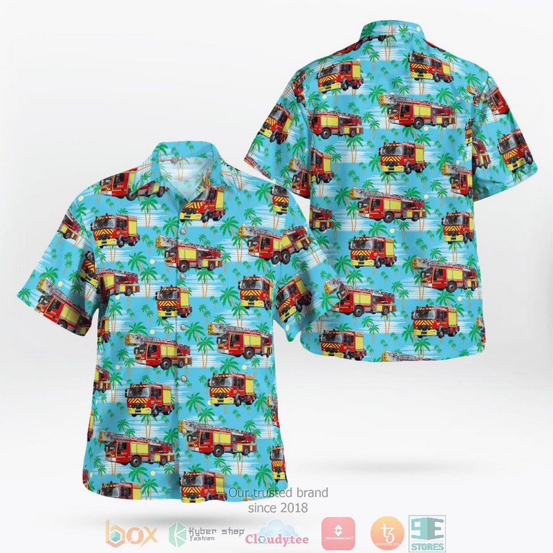 Marshall Fire Department Minnesota Hawaiian Shirt