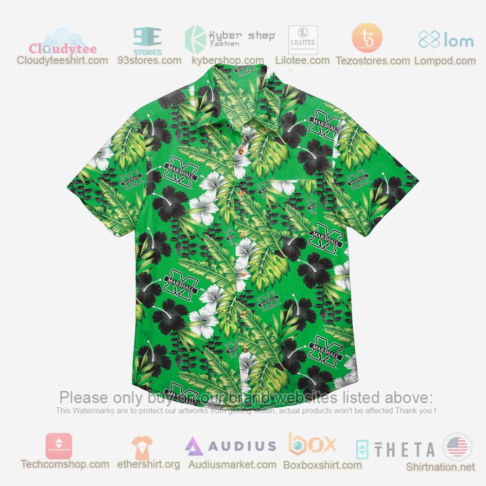 Marshall Thundering Herd Hawaiian Shirt