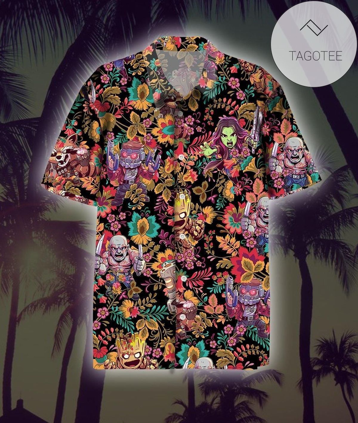 Maroon 5 Hawaiian Shirt 3d