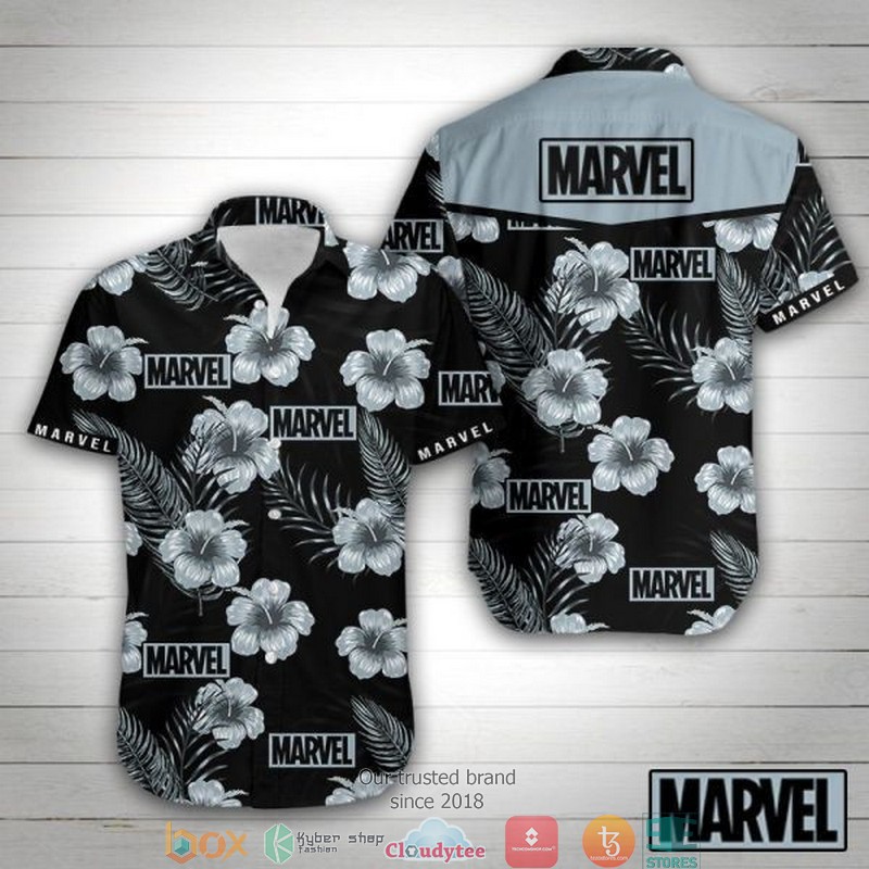 Marvel Avengers Short Sleeve Hawaiian Shirt