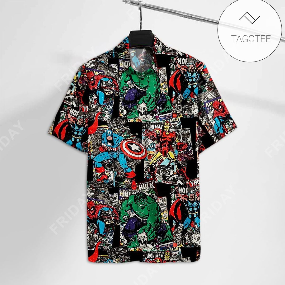 Marvel Hawaiian Shirt Black Venom Hawaii Tshirt Aloha Shirt