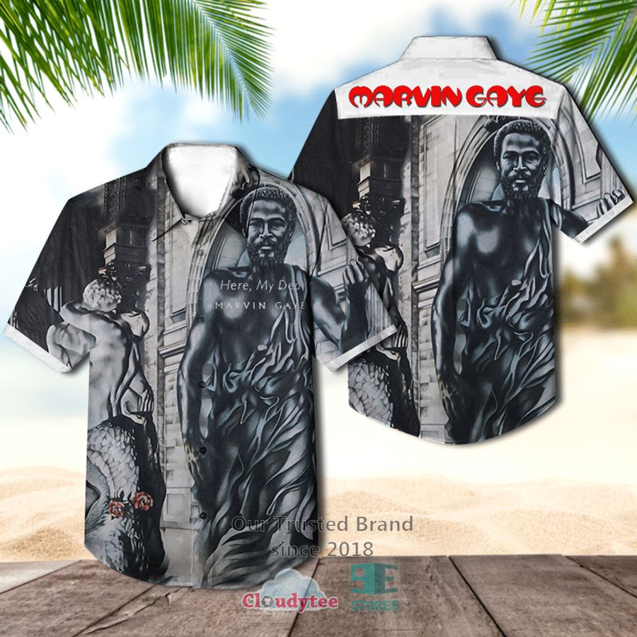 Marvin Gaye I Want You Album Hawaiian Shirt