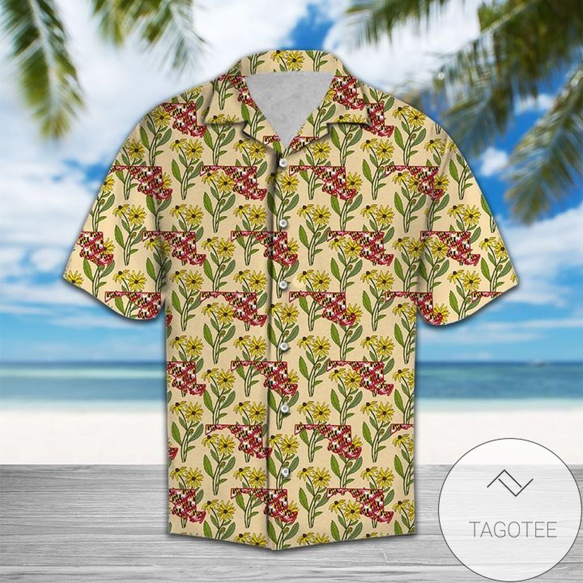 Maryland Proud Hawaiian Shirt