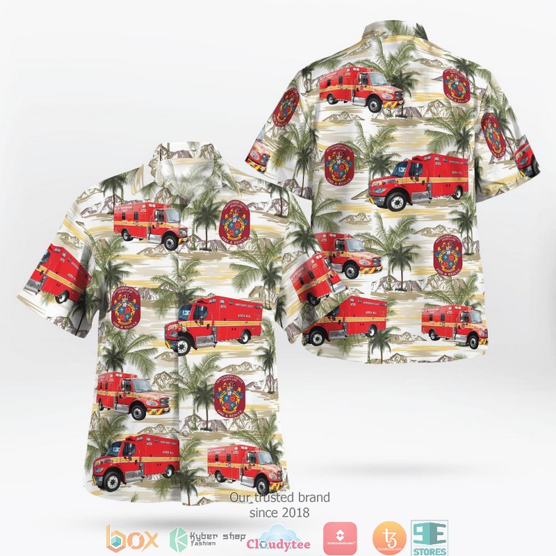 Maryland Natural Resources Police 3D Hawaii Shirt