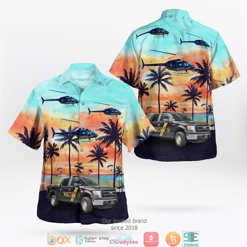 Maryland Police Helicopter Hawaii 3D Shirt