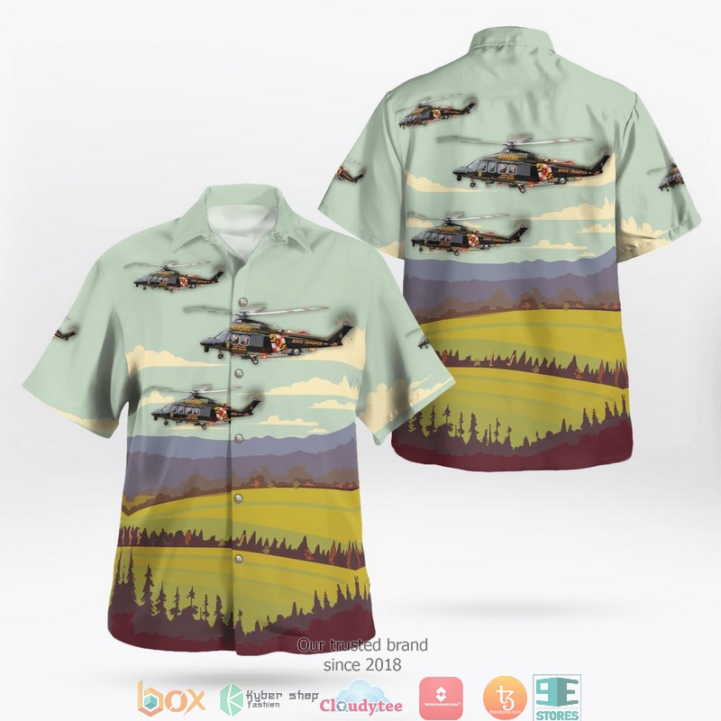 Maryland Southern Garrett County Rescue Squad Hawaiian shirt