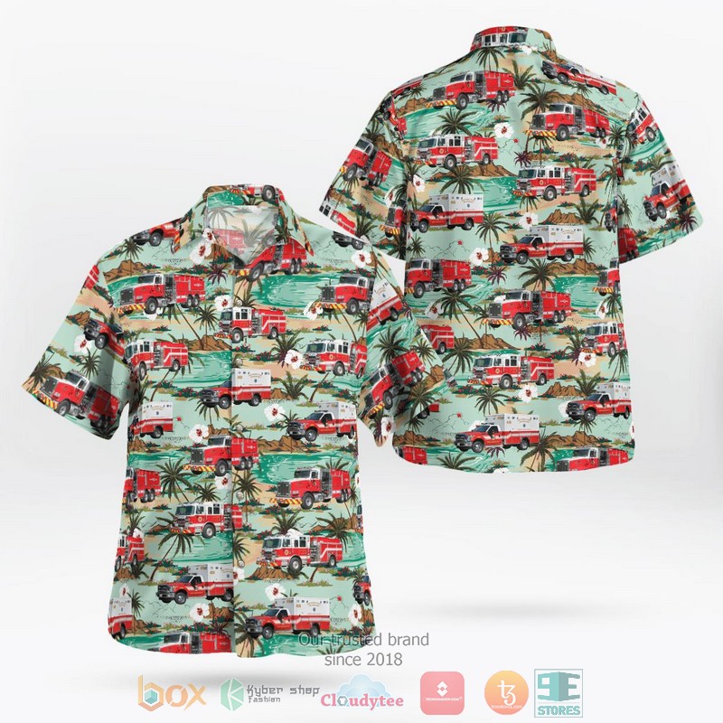 Marynarka Wojenna Bryza 1R 1RM Hawaiian Shirt