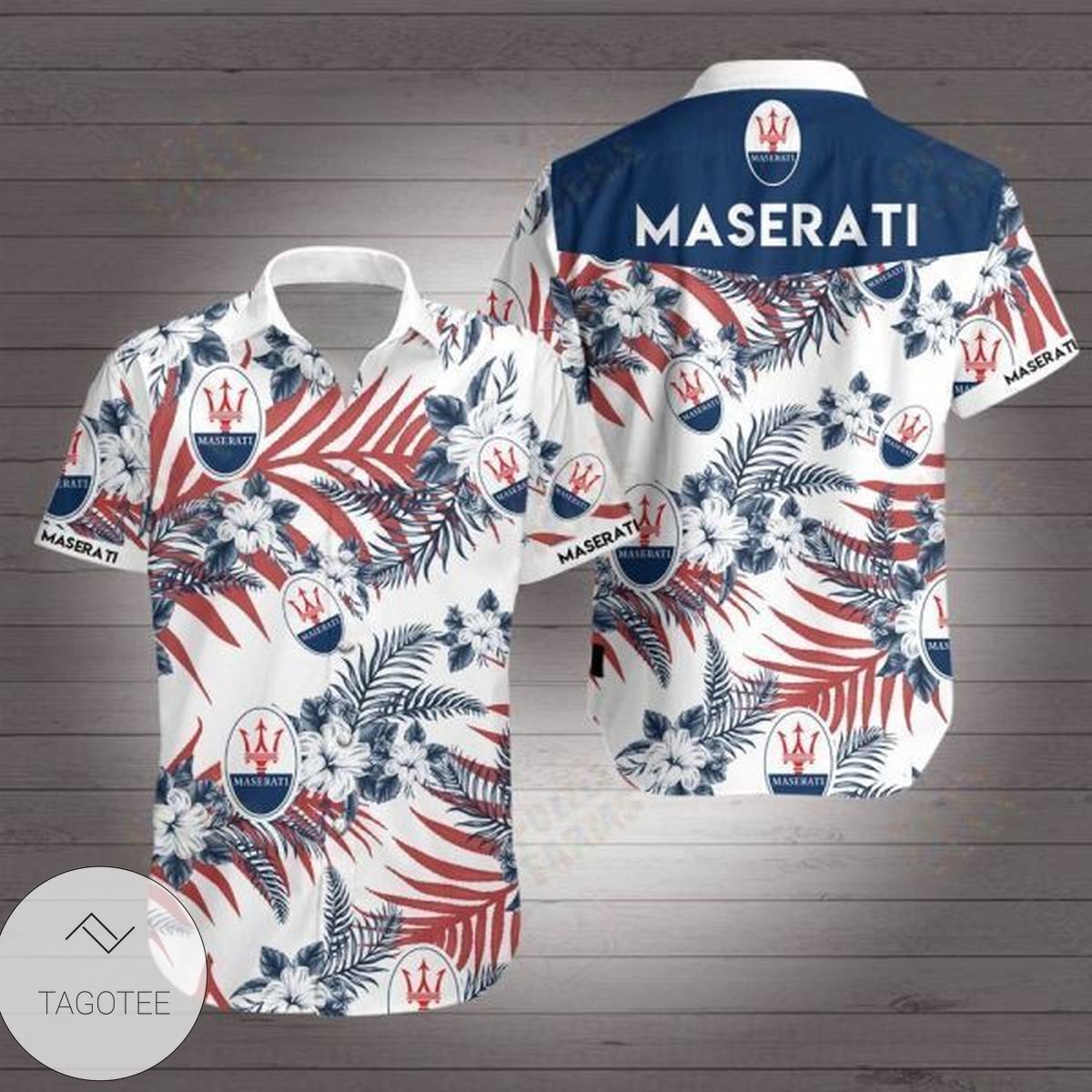 Maserati Authentic Hawaiian Shirt 2022