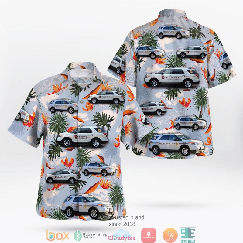 Massachusetts Capeway Towing Unit 20 Heavy Wrecker Hawaiian Shirt