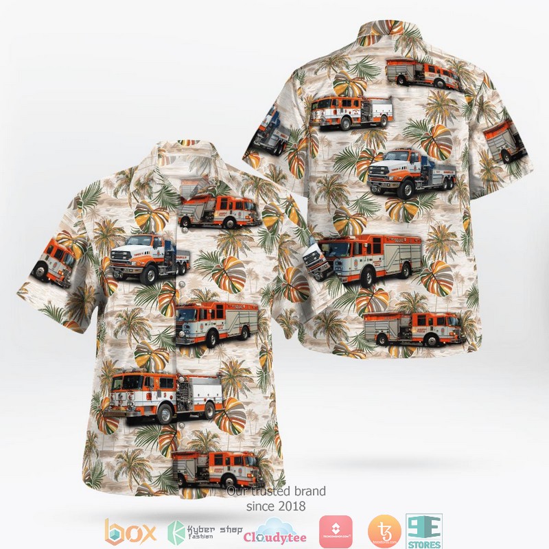 Mauldin Fire Department Hawaiian Shirt