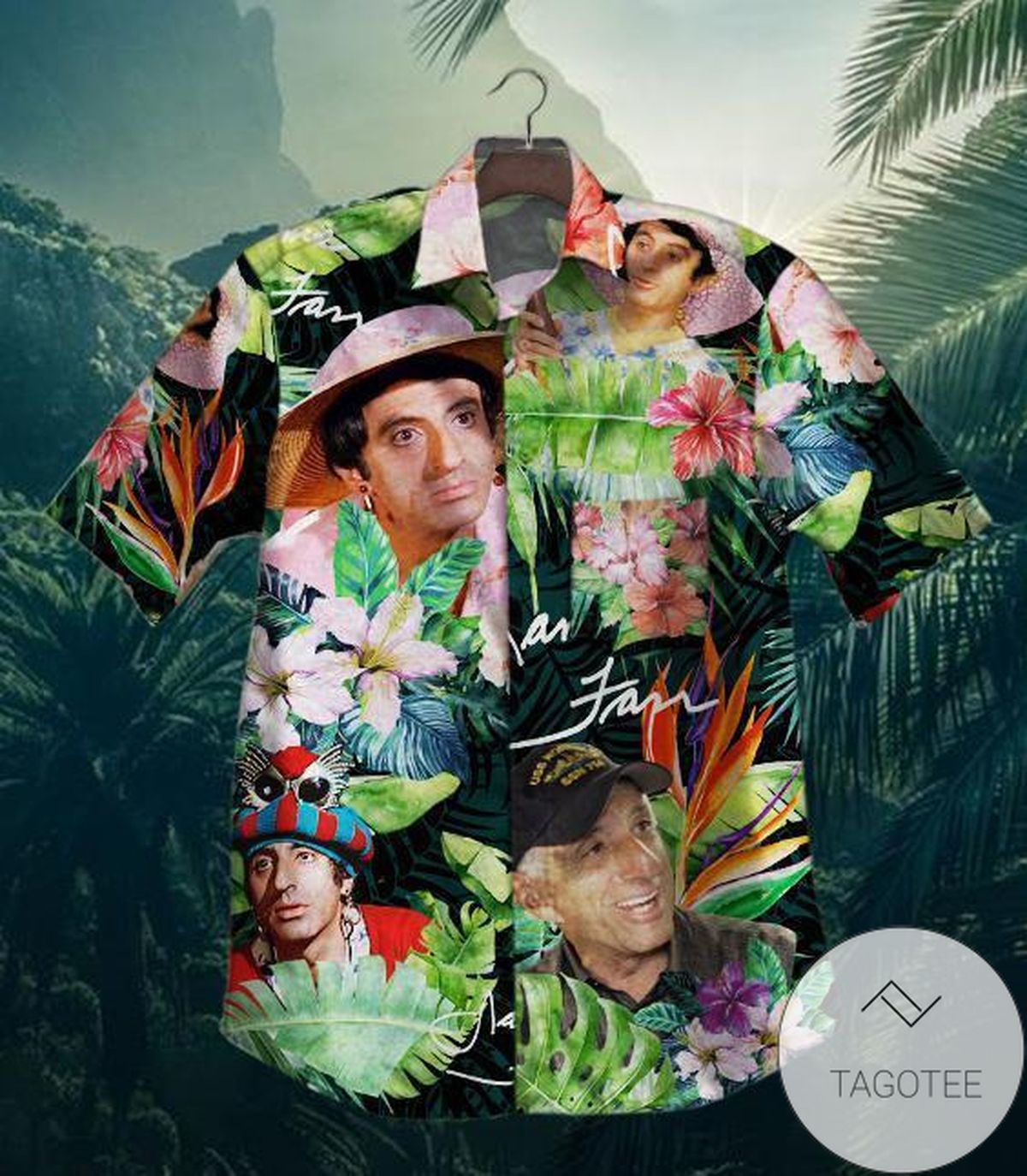 Max Payne All Over Print Summer Short Sleeve Hawaiian Beach Shirt – White