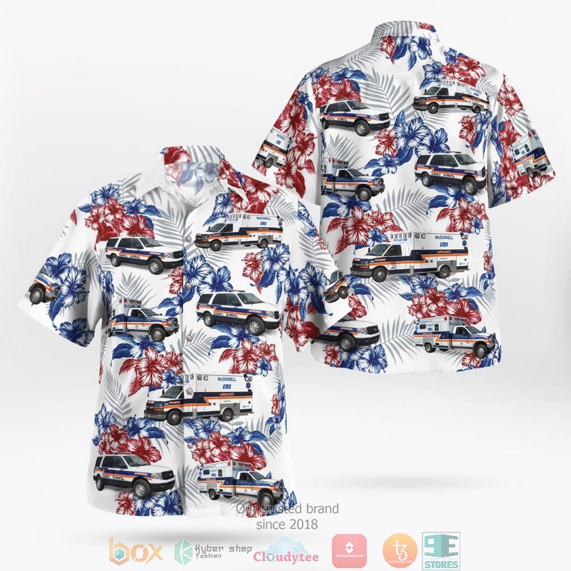 McCormick Tractors X4.50 T4i Tractor Hawaiian Shirt