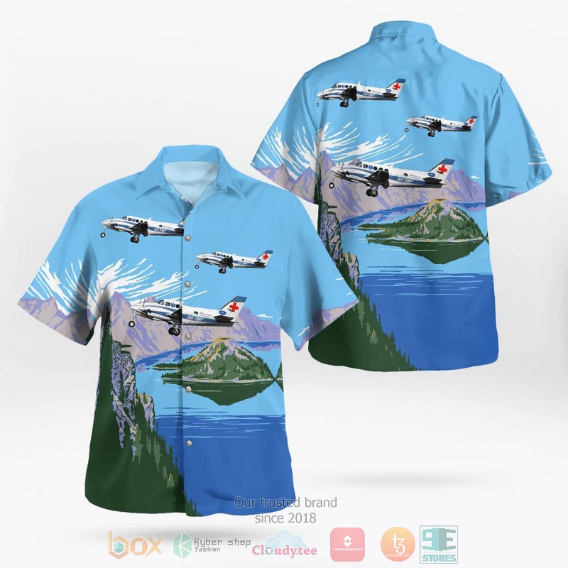 MedFlight Ohio Eurocopter EC 130 Hawaiian shirt