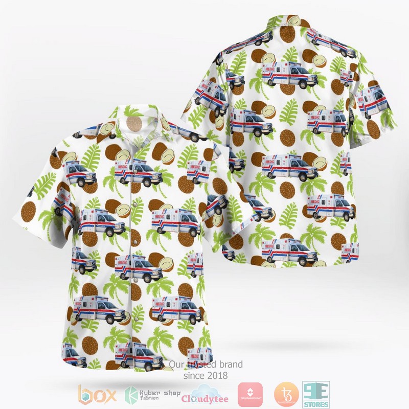 MedPro EMS Forsyth Georgia Hawaiian Shirt