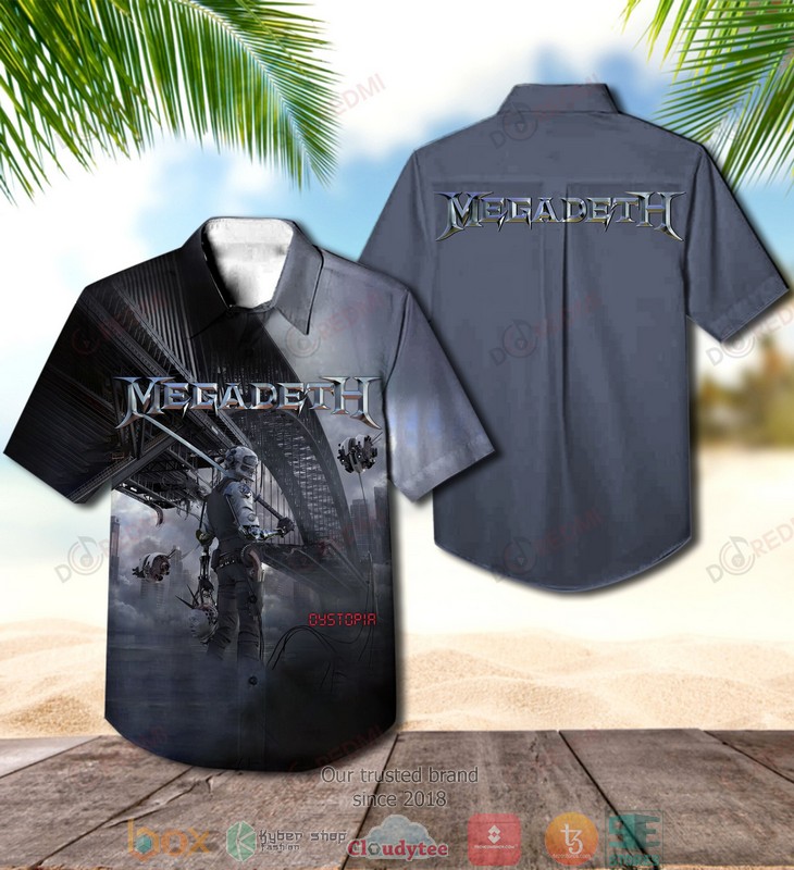 Megadeth Band Youthanasia Hawaiian Shirt