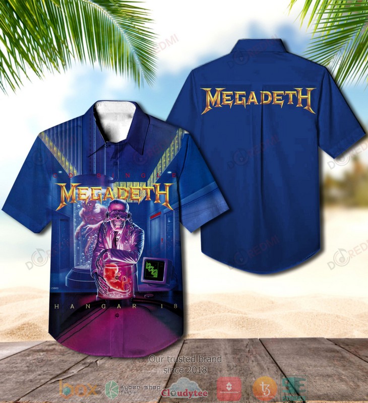 Megadeth Band Countdown To Extinction Hawaiian Shirt