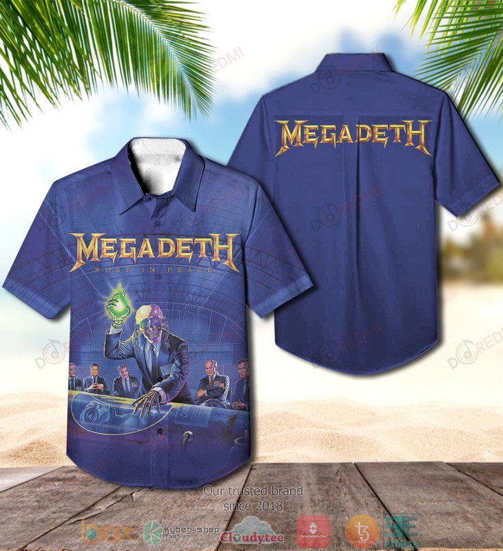 Megadeth Band Killing Is My Business And Business Is Good Hawaiian Shirt