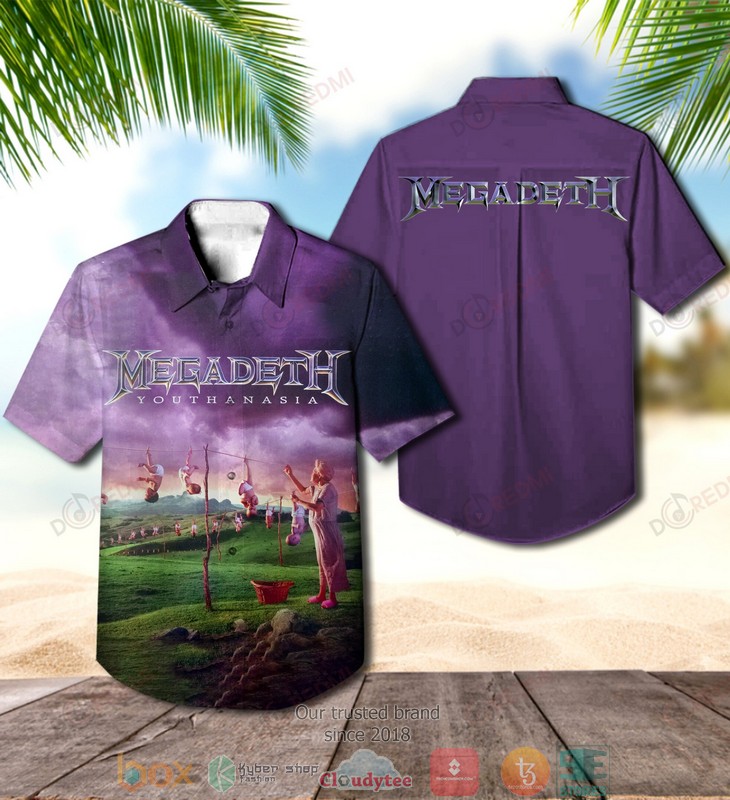 Megadeth Band Killing Is My Business And Business Is Good Hawaiian Shirt